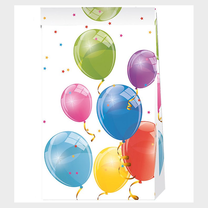 Decorata Party Slikposer - 4-pak - Sparkling Balloons