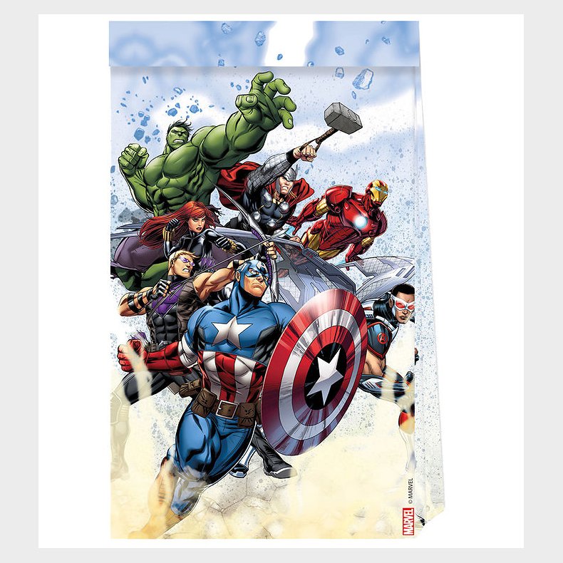 Decorata Party Slikposer - 4-pak - Avengers Infinity Stones