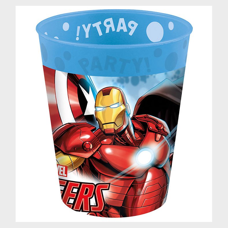 Decorata Party Plastikkopper - 4-pak - 250 ml - Avengers Infinit