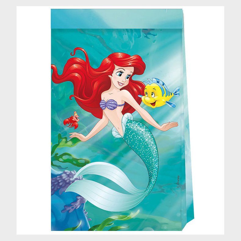 Decorata Party Slikposer - 4-pak - Ariel Curious