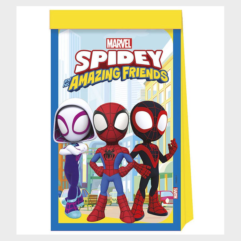 Decorata Party Slikposer - 4-pak - Spidey And His Amazing Friend