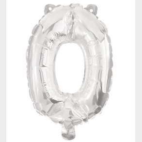 Decorata Party Foileballon - 85 cm - No 0 - Slv