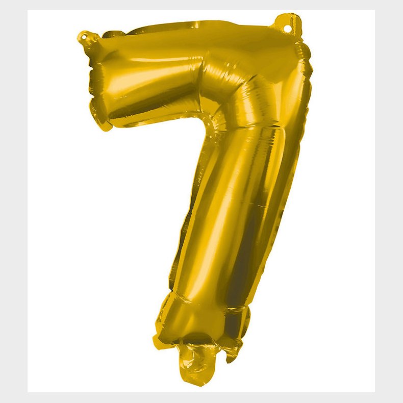 Decorata Party Foileballon - 85 cm - No 7 - Guld