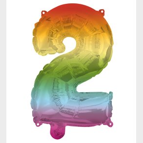 Decorata Party Foileballon - 95 cm - No 2 - Rainbow