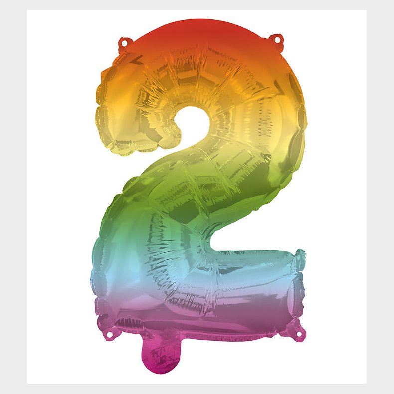 Decorata Party Foileballon - 95 cm - No 2 - Rainbow