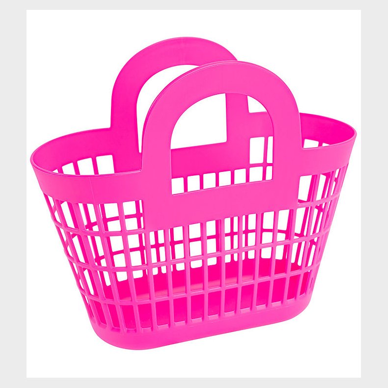 Sun Jellies Kurv - 17x30x33 cm - Rosie - Berry Pink