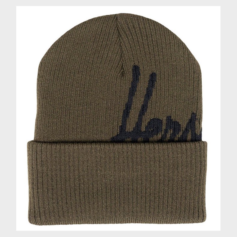 Herschel Hue - Elmer Script Ribbed - Ivy Green/Sort