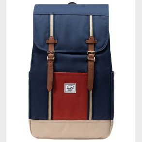 Herschel Rygsk - Retreat - Black Iris/Red Ochre/Twill