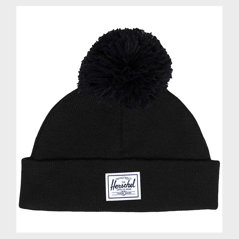 Herschel Hue - Strik - Baby Pom - Sort