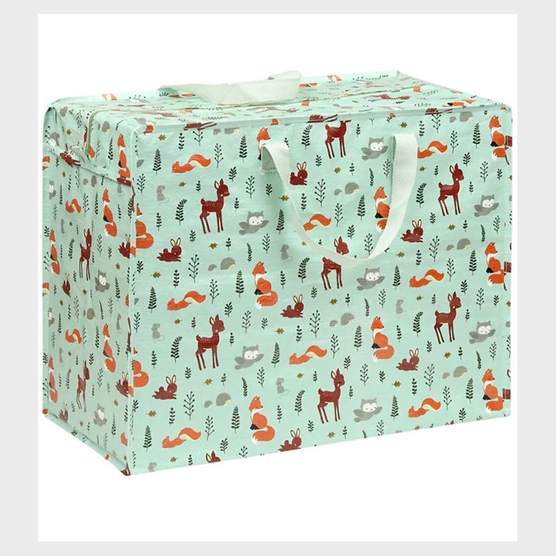 A Little Lovely Company Opbevaringspose - 58x26x46 cm - Forest F