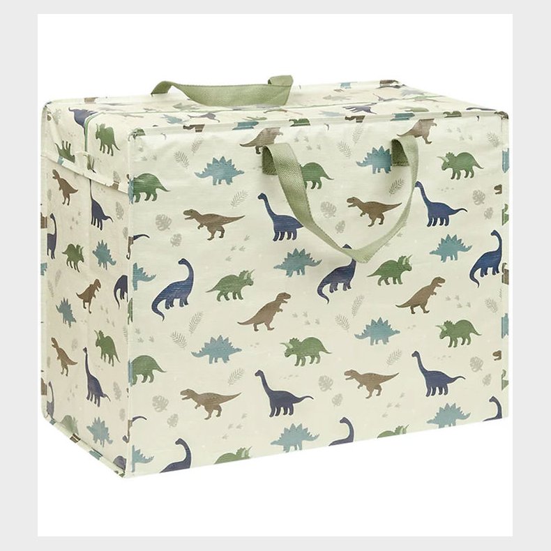 A Little Lovely Company Opbevaringspose - 58x26x46 cm - Dinosaur