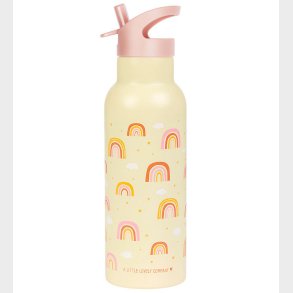A Little Lovely Company Termoflaske - 500 ml - Rainbows