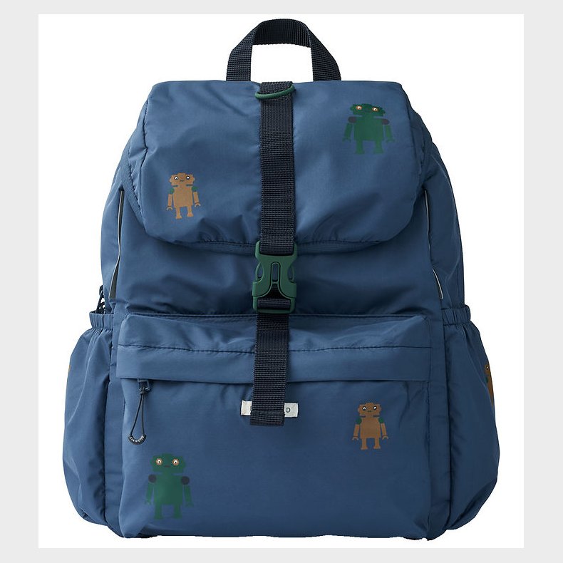Liewood Rygsk - Christine - 14 L - Robots/Indigo Blue
