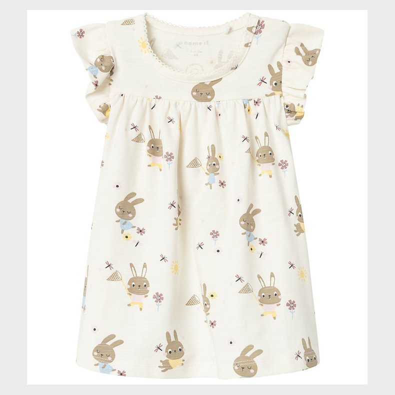Name It Kjole - NbfHejse - Jet Stream m. Kaniner