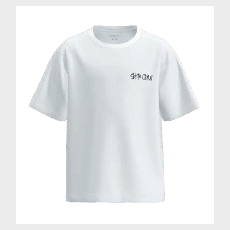 Name It T-Shirt - NkmHall - Bright White