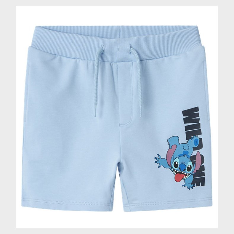 Name It Sweatshorts - NmmAmit Stitch - Chambray Blue
