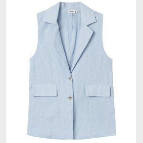 Name It Vest - NkfFalinnen - Chambray Blue