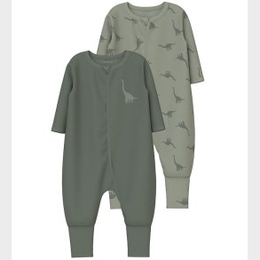 Name It Natdragt - Noos - NbmNightsuit - 2-Pak - Agave Green
