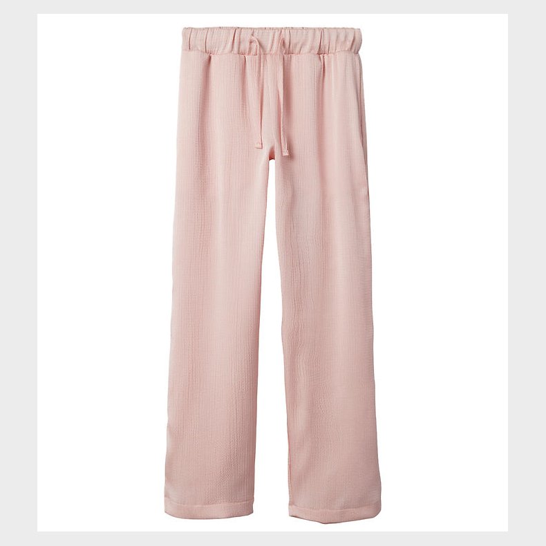 Name It Bukser - NkfHanin - Lilac Snow m. Struktur