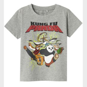 Name It T-Shirt - NmmJac Kung Fu Panda - Grey Melange