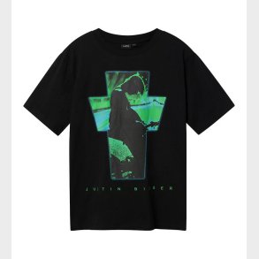 LMTD T-shirt - NlnAsben Justin Bieber - Sort