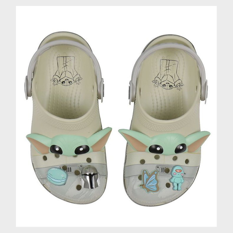 Crocs Sandaler - Grogu Classic Clog K - Mandalorian - Bone
