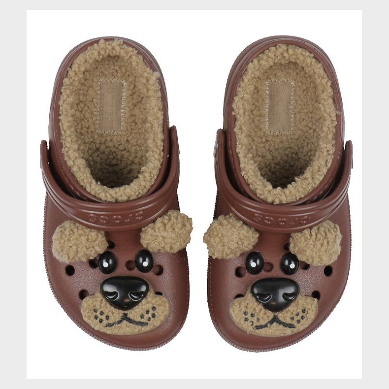 Crocs Sandaler m. for - Classic I Am Brown Bear Clog K - Dark Cl