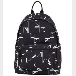 Calvin Klein Rygsk - City Grid - Sort m. Hvid