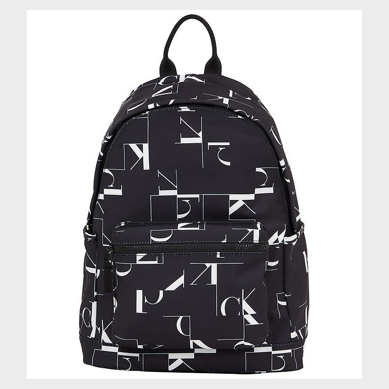 Calvin Klein Rygsk - City Grid - Sort m. Hvid