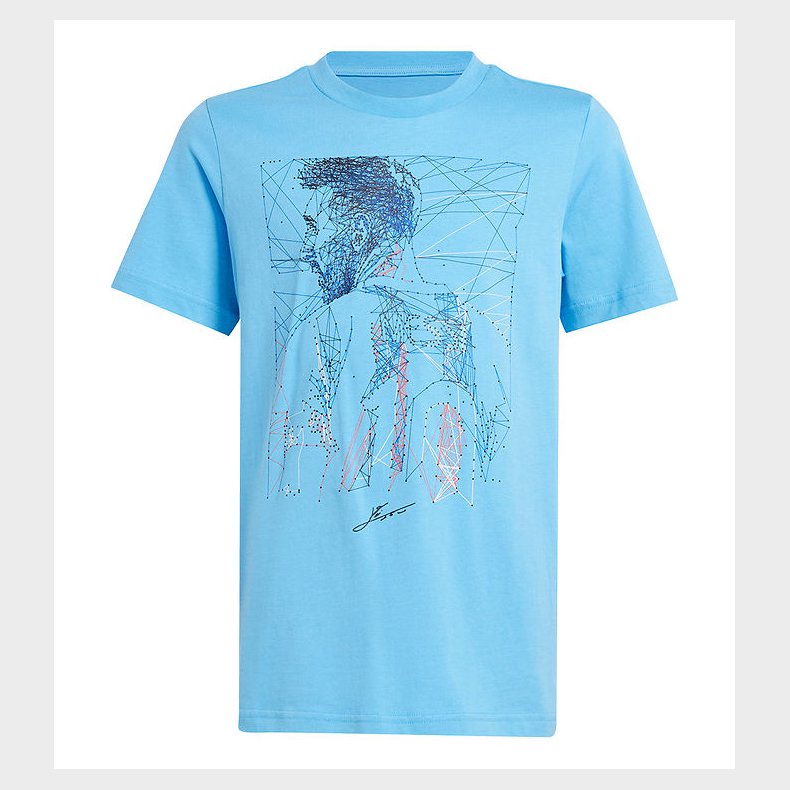 adidas Performance T-shirt - Y Messi G T - Bl