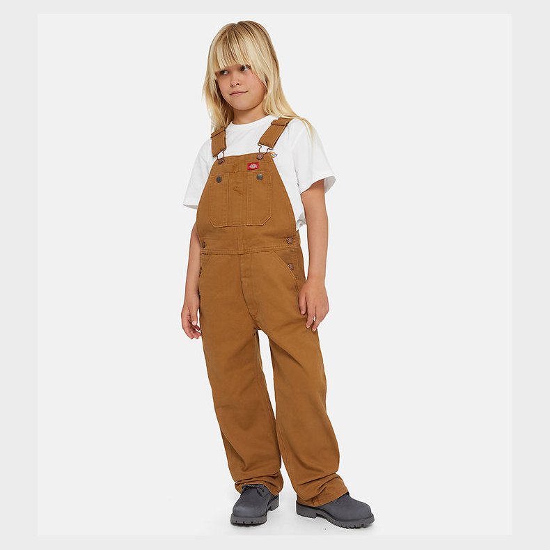 Dickies Smkbukser - Rinsed Brown Duck