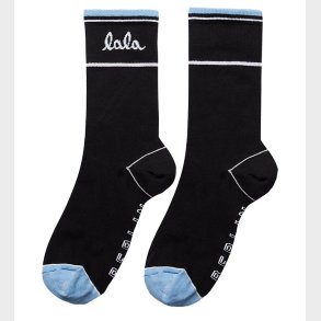 Lala Berlin Strmper - Allena - Sort m. Bl
