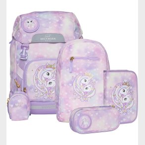 Beckmann Skoletaskest - Classic Maxi - Unicorn Princess Purple