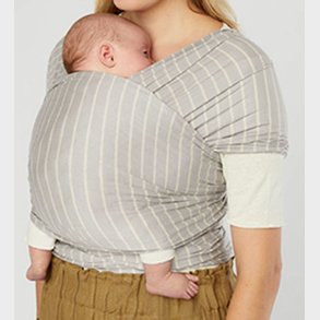 Ergobaby Strkvikle - Aura Wrap Knit - Grey Stripes