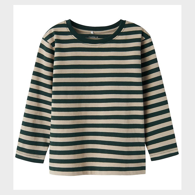 Name It Bluse - Noos - NmmSalmo - Pure Cashmere/Y/D Stripe