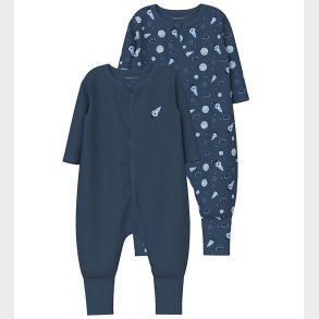 Name It Natdragt - Noos - NbmNightsuit - 2-pak - Dark Denim