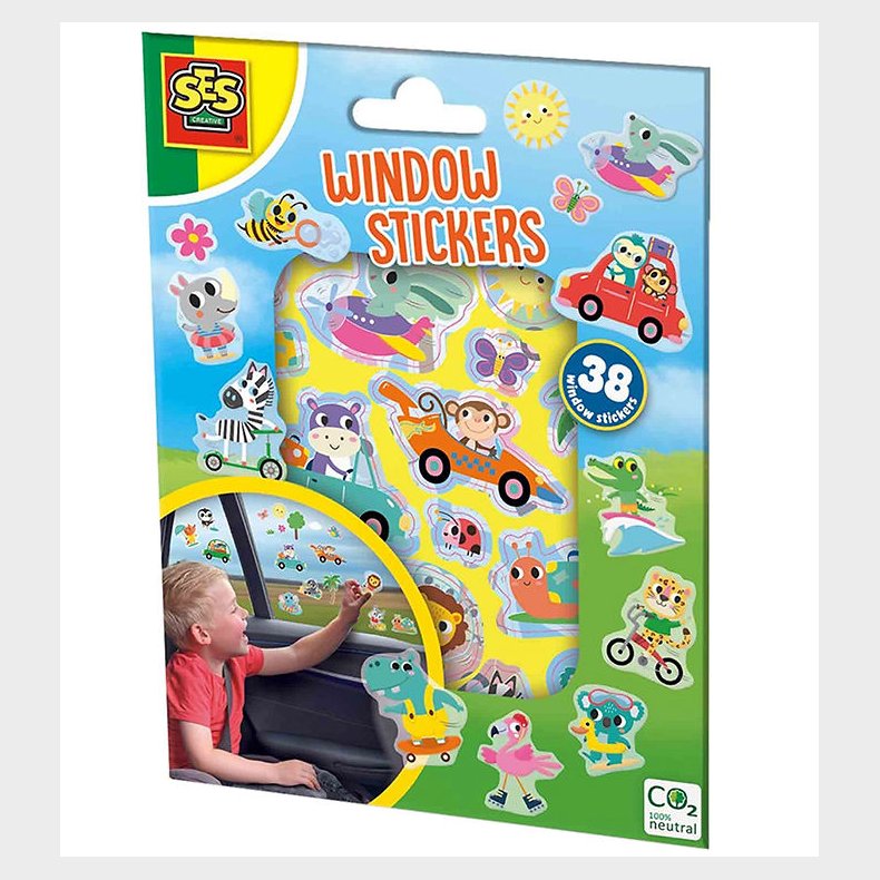 SES Creative - Vinduesklisterm�rker - 38 stk