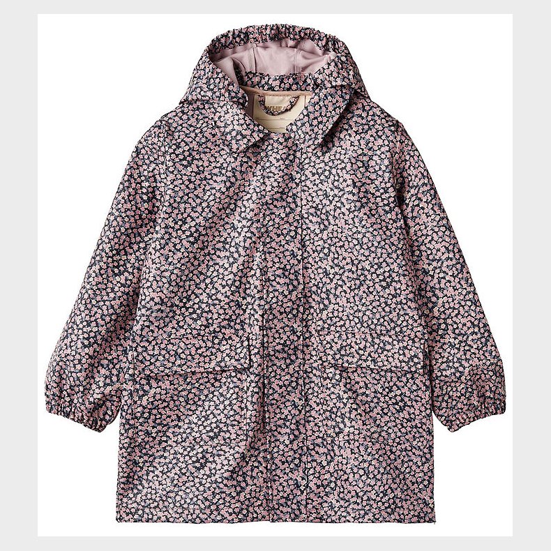 Wheat Regnjakke - Finley - Long - Rainy Flowers