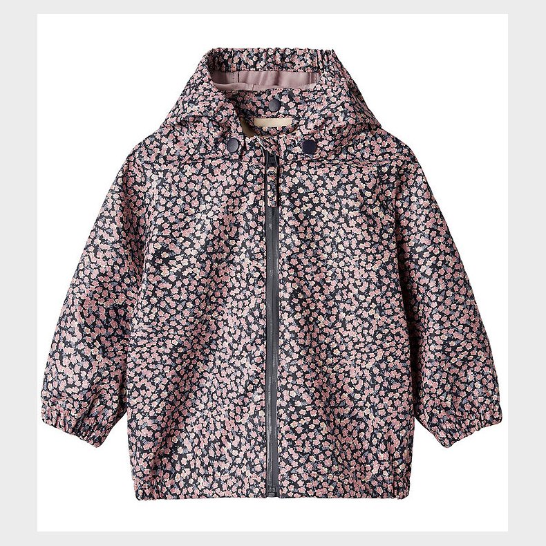 Wheat Regnjakke - PU - Chardy - Rainy Flowers