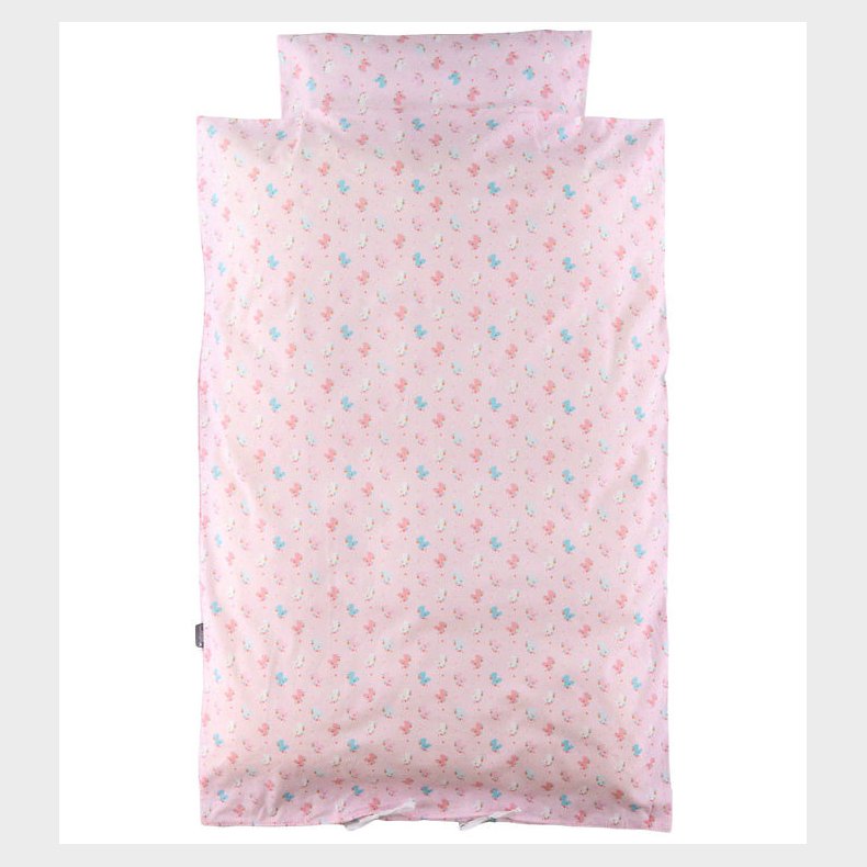Nrgaard Madsens Sengetj - Baby - Pink m. Enhjrning Hoved