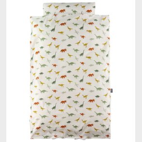 N�rgaard Madsens senget�j - Baby - Hvid m.Dino