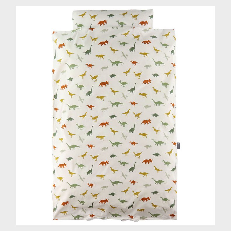 N�rgaard Madsens senget�j - Baby - Hvid m.Dino