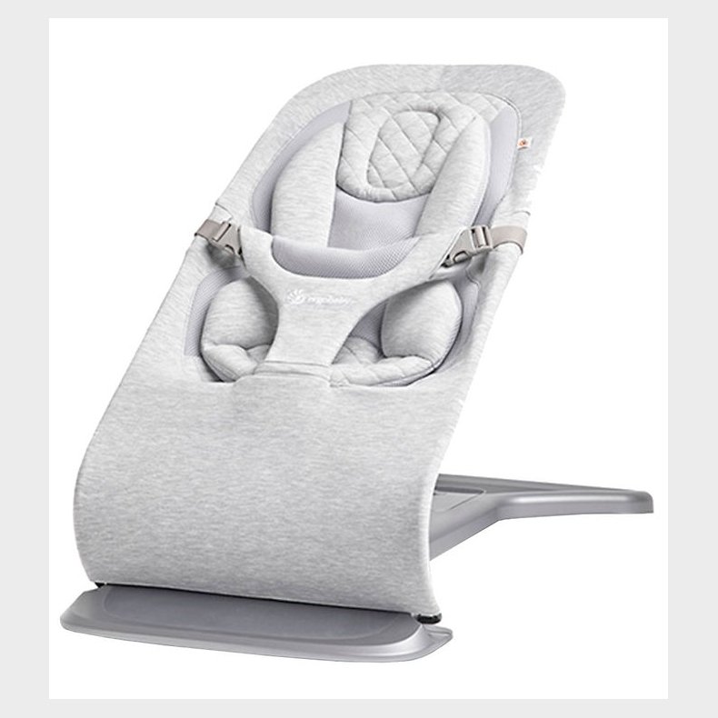 Ergobaby Skrstol - Evolve 3-i-1 - 84,5x41,5x56 cm - Light Grey