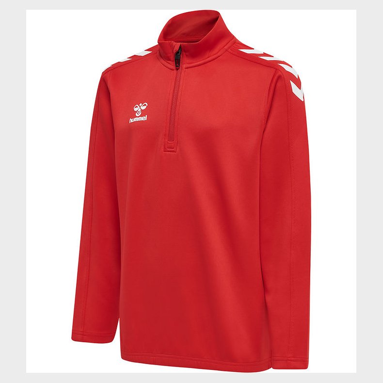 Hummel Bluse - HmlCore XK Half Zip Poly - True Red