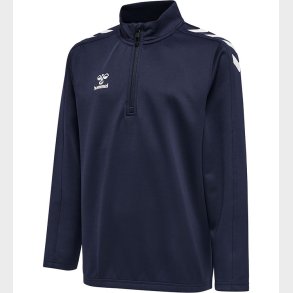 Hummel Bluse - HmlCore XK Half Zip Poly - Marine