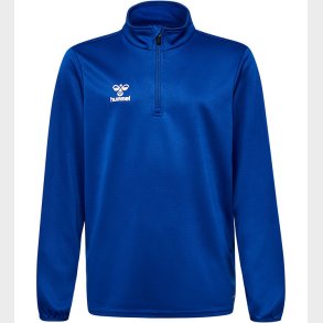 Hummel Bluse - HmlEssential Half Zip - True Blue