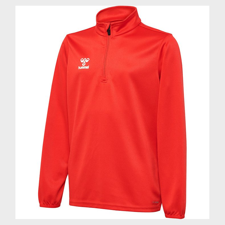 Hummel Bluse - HmlEssential Half Zip - True Red