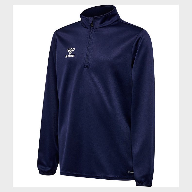 Hummel Bluse - HmlEssential Half Zip - Marine