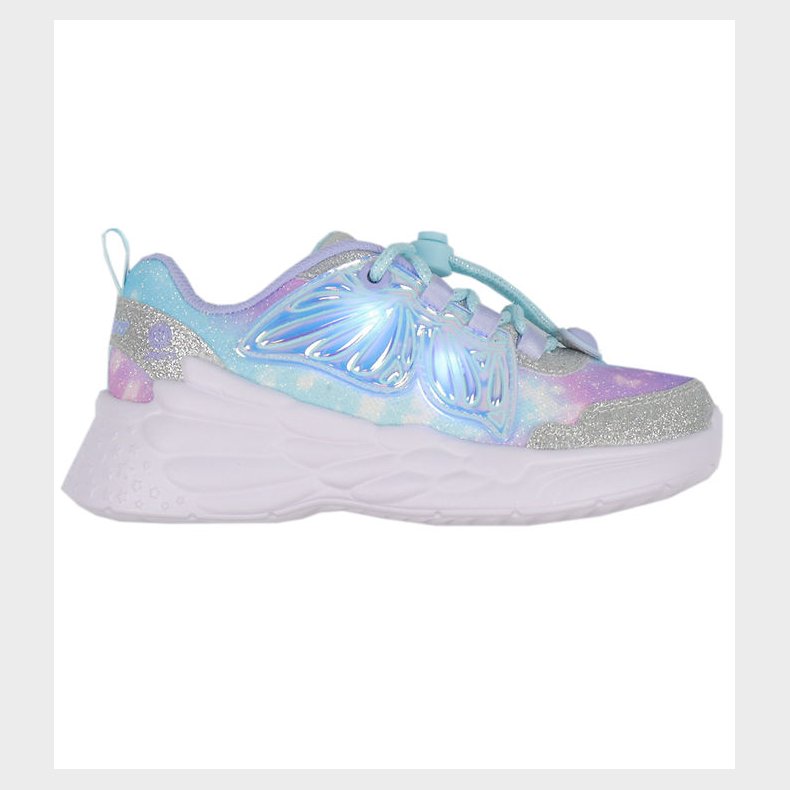 Skechers Sko m. Lys - Dream Racer Wing Brites - Silver Lavender