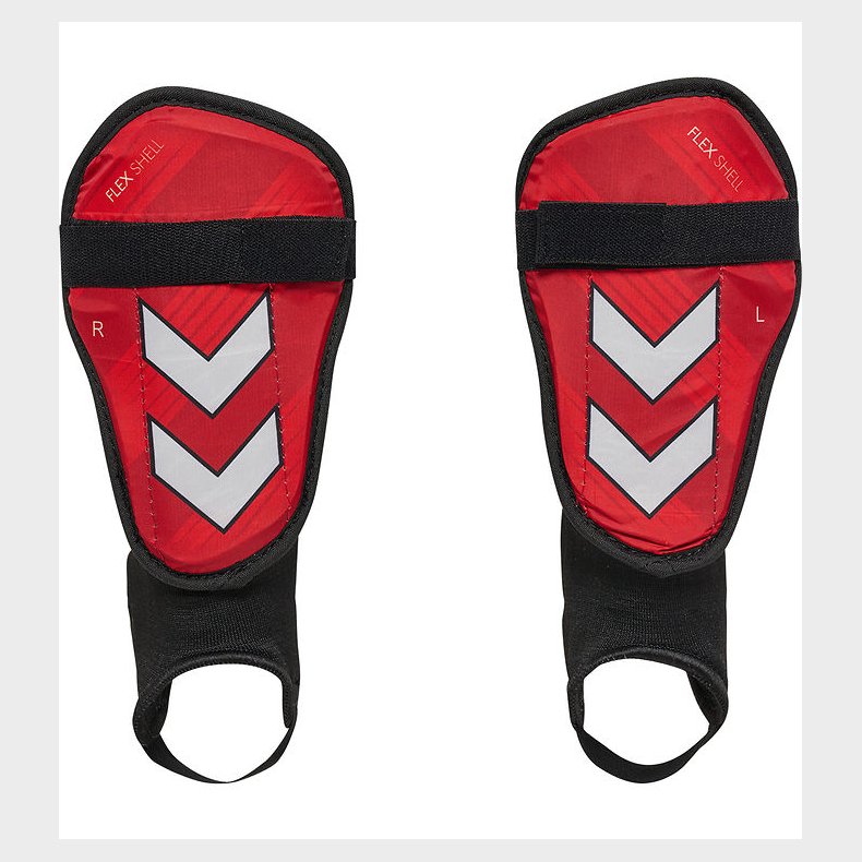 Hummel Benskinner - HmlShin Guards Flex Shell - Pompeian Red
